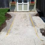We can help you install a boarder to help hold in place your patio stone or interlocking brick